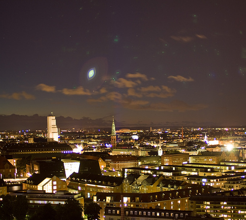 Copenaghen di notte